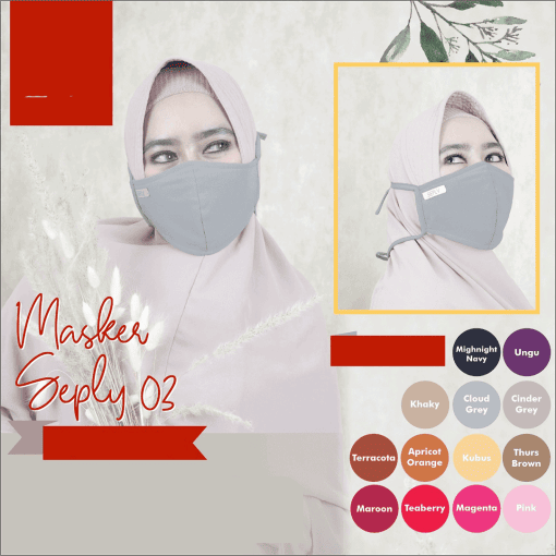 MASKER SEPLY 03 KATUN LOGO LABEL