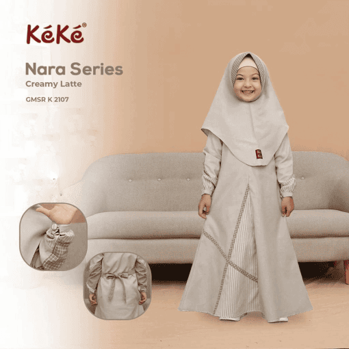 KEKE NARA SERIES CREAMY LATTE (K 2107) - Image 5