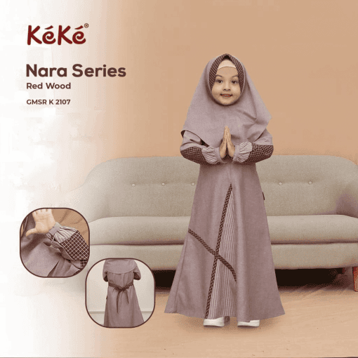 KEKE NARA SERIES GMSR K 2107 RED WOOD