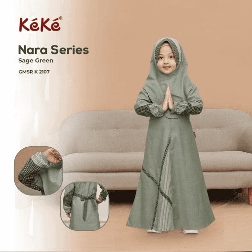 KEKE NARA SERIES GMSR K 2107 SAGE GREEN