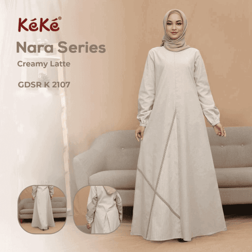 KEKE NARA SERIES CREAMY LATTE (K 2107) - Image 3