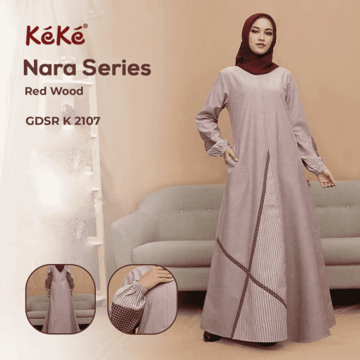 KEKE NARA SERIES GDSR K 2107 RED WOOD