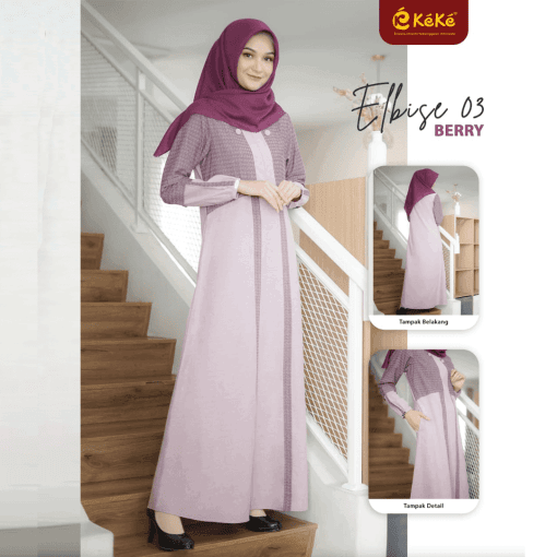 KEKE ELBISE 03 BERRY
