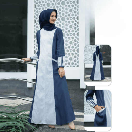 KEKE ELBISE 06 NAVY