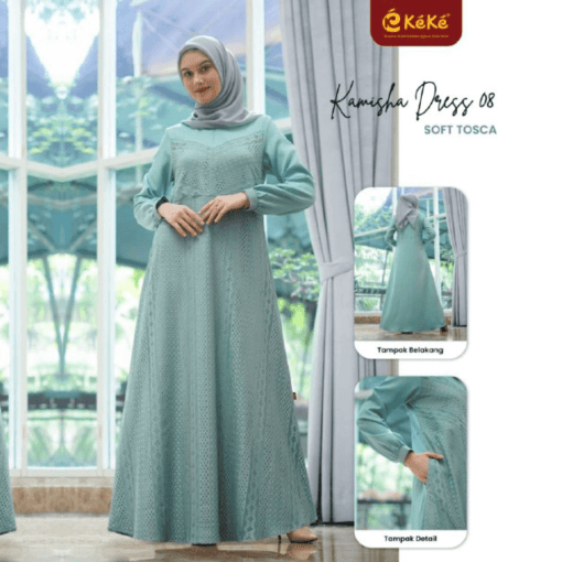 KAMISHA DRESS 08 SOFT TOSCA