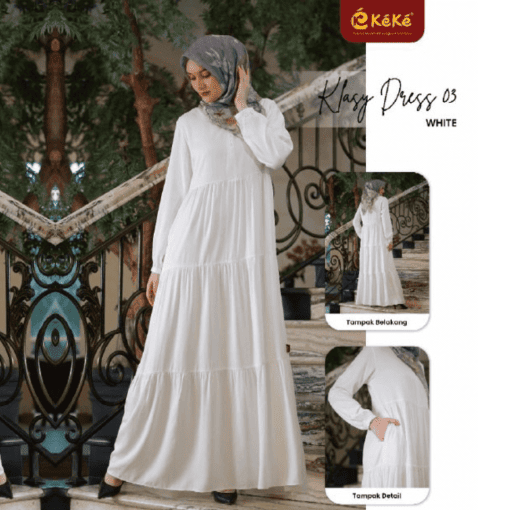 KLASY DRESS 03 WHITE