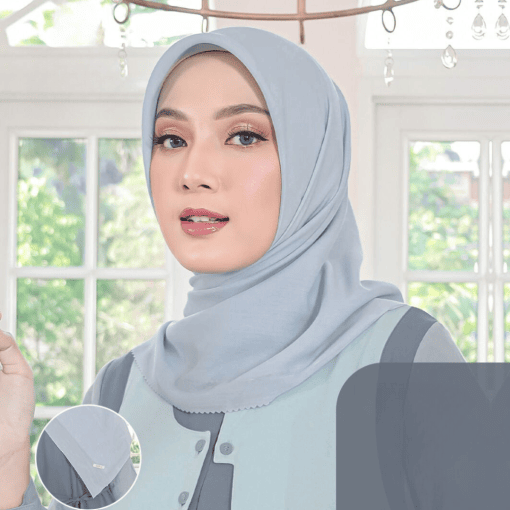 SARA SQUARE AIRY BLUE
