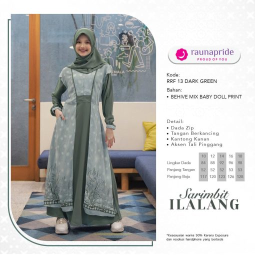 RAUNA ILALANG 13 DARK GREEN - Image 6