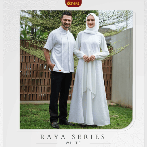 KEKE KAMILY 03 RAYA SERIES WHITE - Image 2