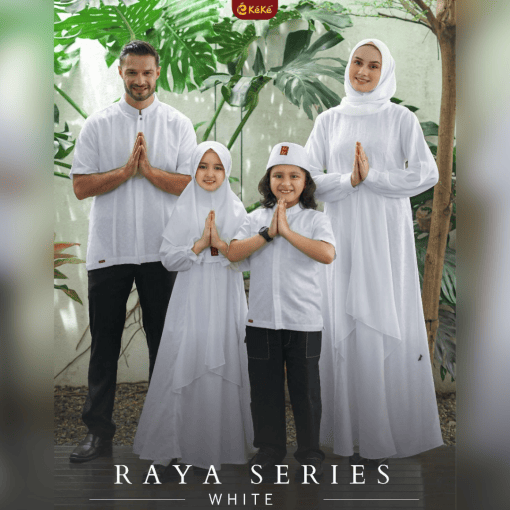 KEKE KAMILY 03 RAYA SERIES WHITE